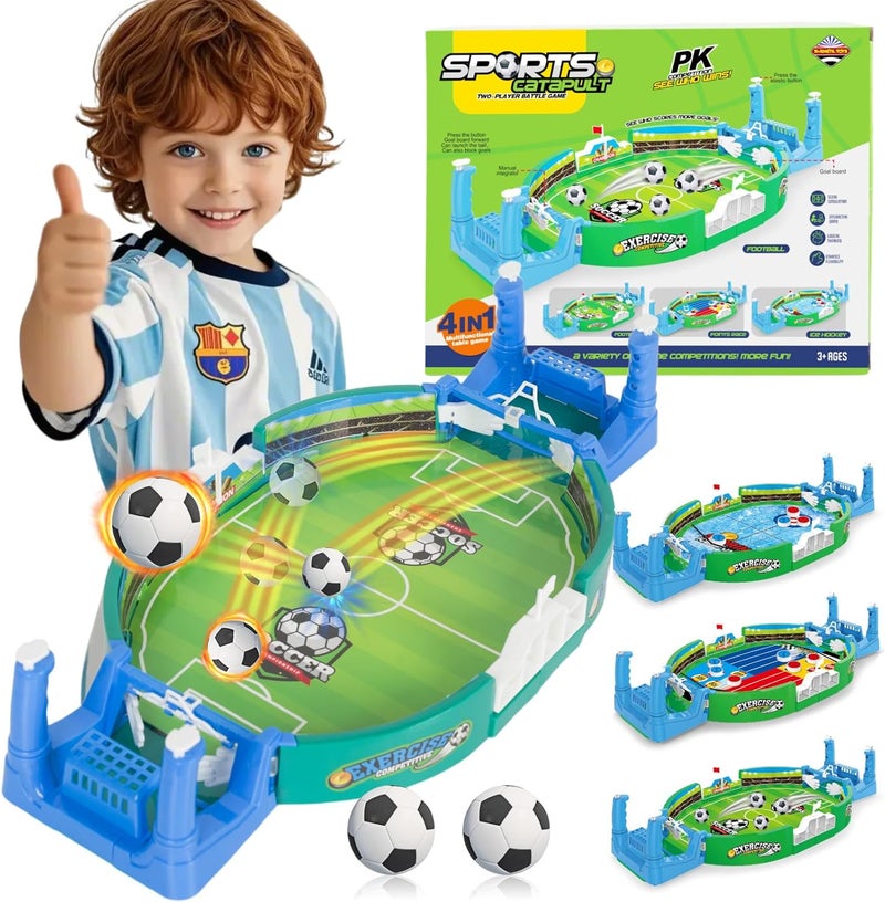 Power King Portable Foosball Table - Mini Tabletop Sports Game for Competitive Family Fun - Image 1